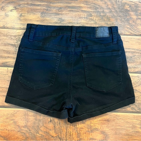 Aeropostale | Denim High Rise Midi Short | 8 - Picture 3 of 5